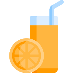 Orange juice icon