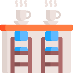 tavolino da caffè icona