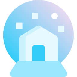 Snow ball icon