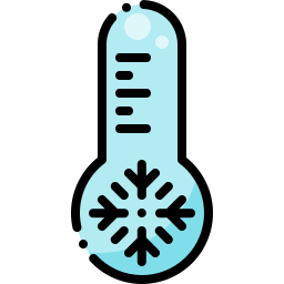 niedrige temperatur icon