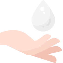 crema de manos icono