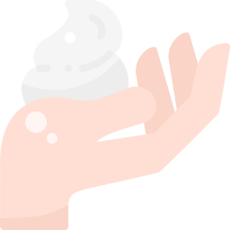 crème pour les mains Icône