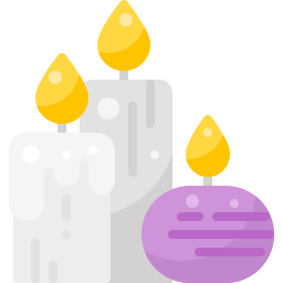velas de spa icono