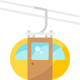 Ski lift icon