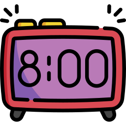 Alarm clock icon