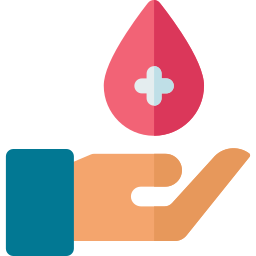 Blood donation icon