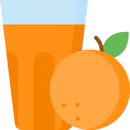 du jus d'orange Icône