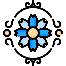 꽃 무늬 icon