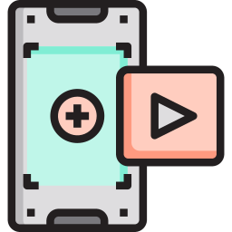 Mobile video icon