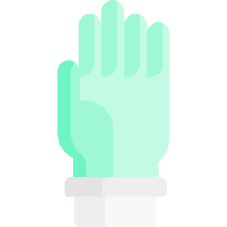 Резиновые перчатки иконка