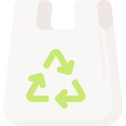 sac plastique Icône