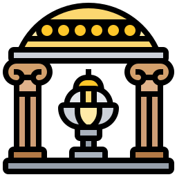Греческие столбы иконка