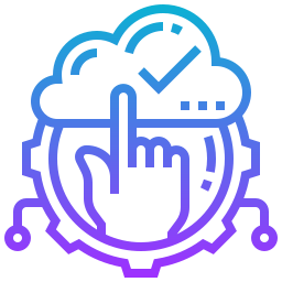 Cloud storage icon