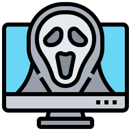 Cyber attack icon