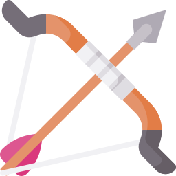 Bow and arrow icon