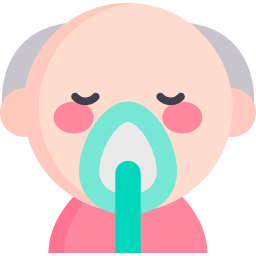 mascara de oxigeno icono