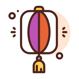 Lamp design icon