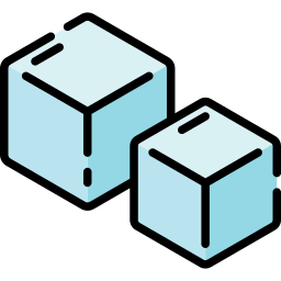Ice cube icon