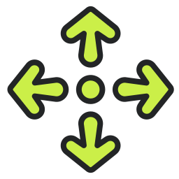 frecce direzionali icona