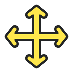 frecce direzionali icona