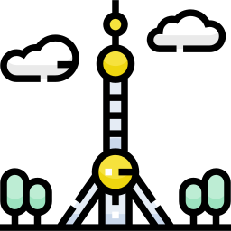 Oriental pearl tower icon