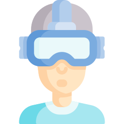 Virtual reality icon