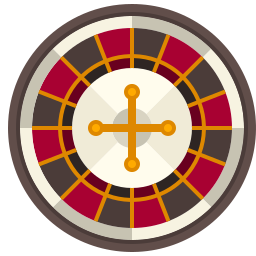 casino roulette icon