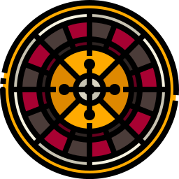 casino roulette icon