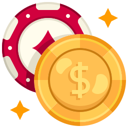 Casino chip icon