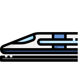treno ad alta velocità icona