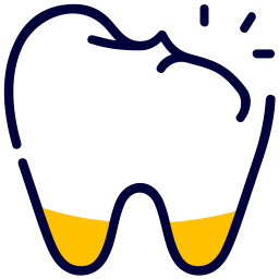 부러진 치아 icon