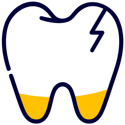 Dental caries icon