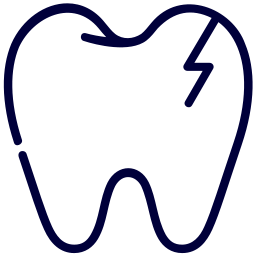 caries dentaires Icône