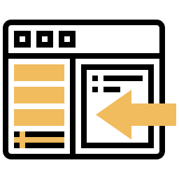 barra lateral icono