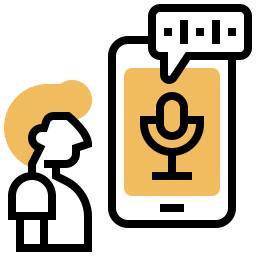 Voice recognition icon