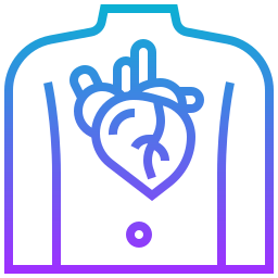 corazón saludable icono