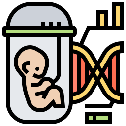 genetische manipulatie icoon