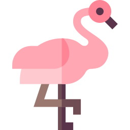 flamingo's icoon