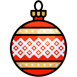 Рождественское украшение иконка