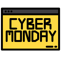 cyber lunedì icona
