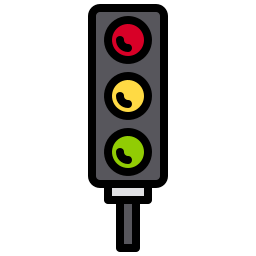 Traffic light icon