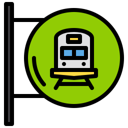 Железнодорожная станция иконка