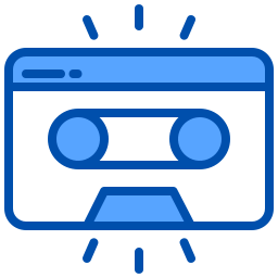 Cassette tape icon