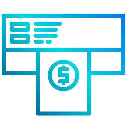 distributeur de billets Icône
