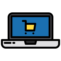 Online shop icon