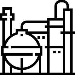 refinería icono