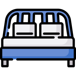 Double bed icon