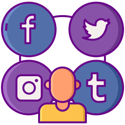 social media marketing icon