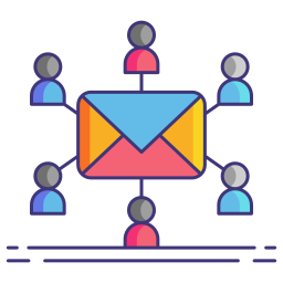 Email marketing icon