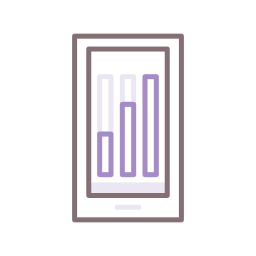 analyse mobile Icône